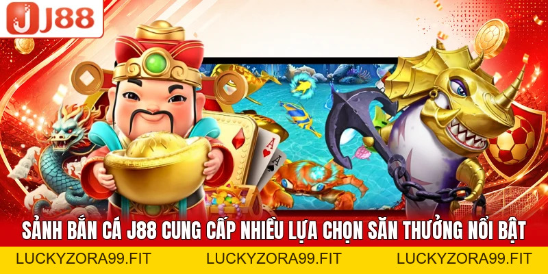Bắn Cá J88 - Trải Nghiệm Săn Cá Đổi Thưởng Đại Dương