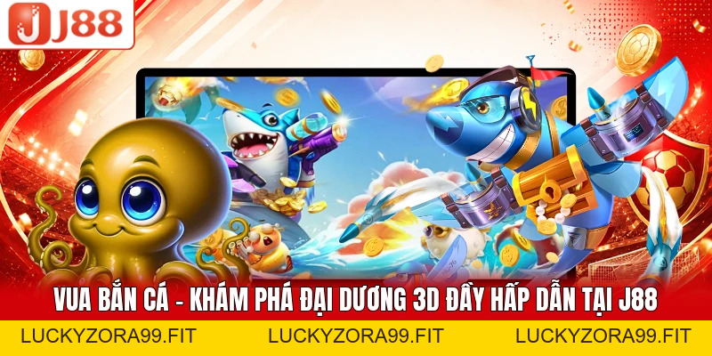 Vua Bắn Cá - Khám Phá Đại Dương 3D Đầy Hấp Dẫn Tại J88